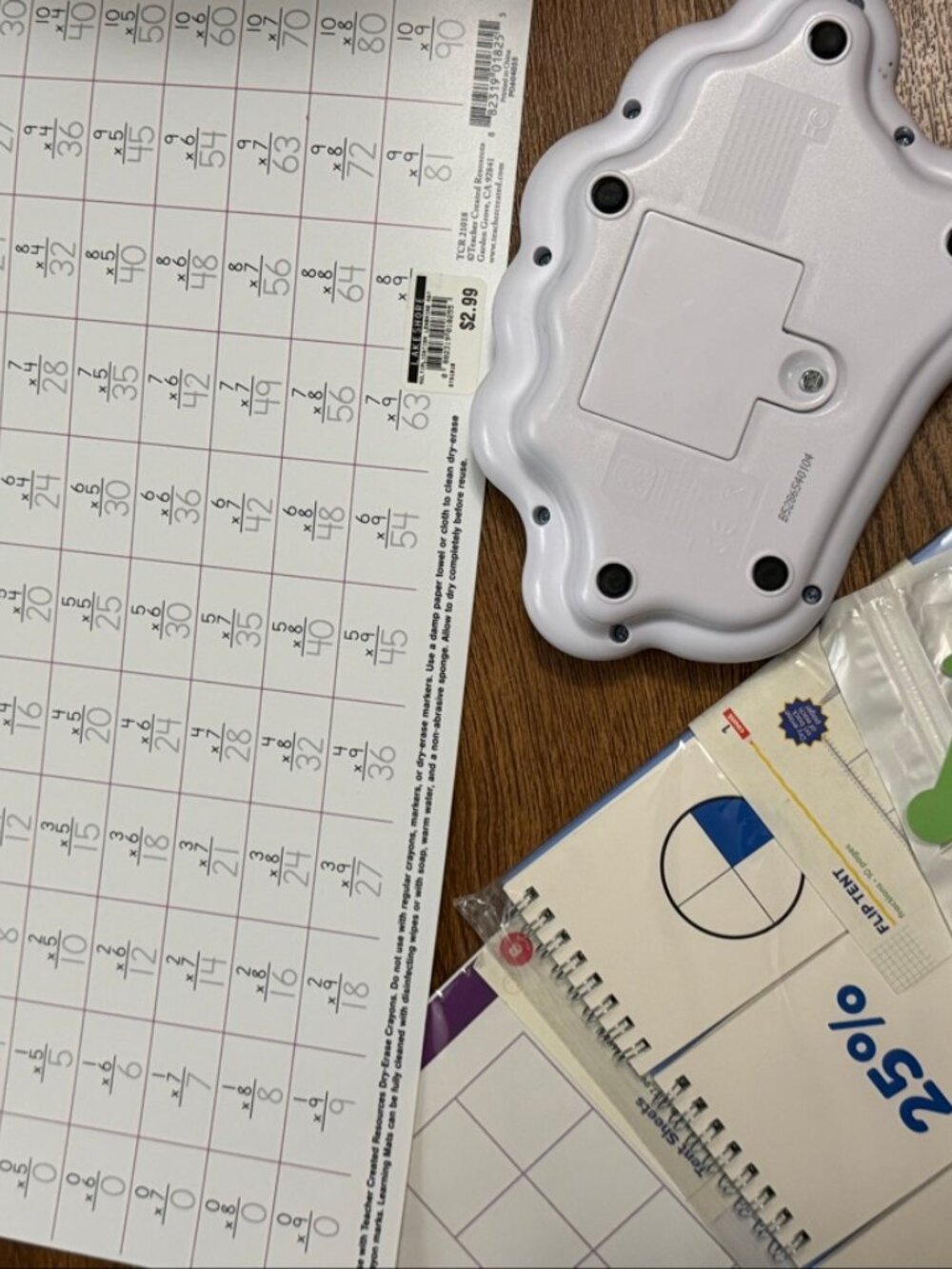 Math Learning Bundle Multiplication Slam Game Mats - Picture 4 of 5